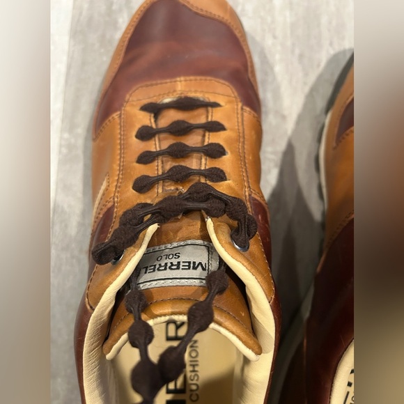 GUC Merrell Solo Luxe Leather Shoes Sz 12 - Picture 7 of 11